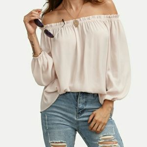 Off shoulder blouse